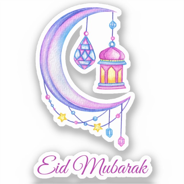 Sticker Aïd Moubarak (Recto)