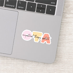 Sticker Aide en ergothérapie OTA Cadeau pour diplômés