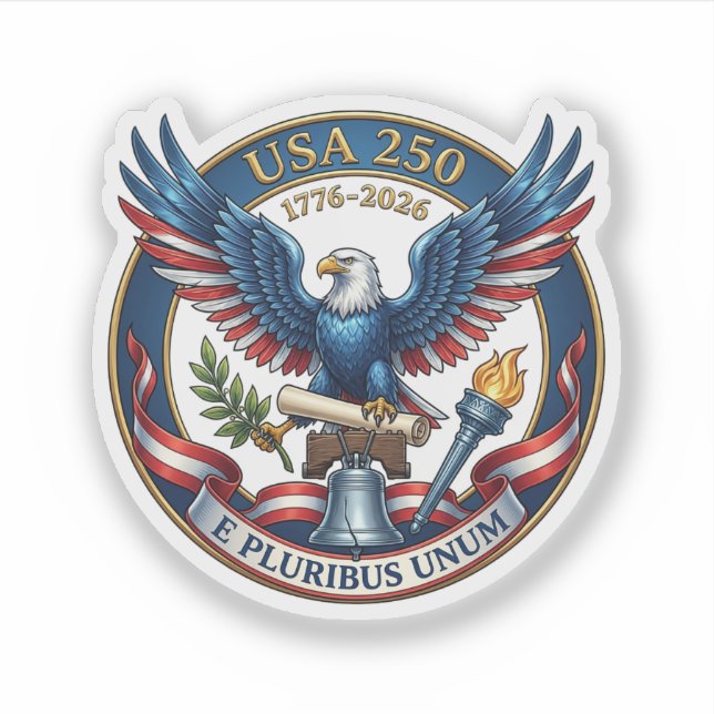 Sticker Aigle USA 250 (Devant)