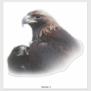 Sticker Aigles d'or : Les Beaux au coeur des bars
