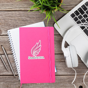 Sticker Aile rose mignonne aviation féminine simple 