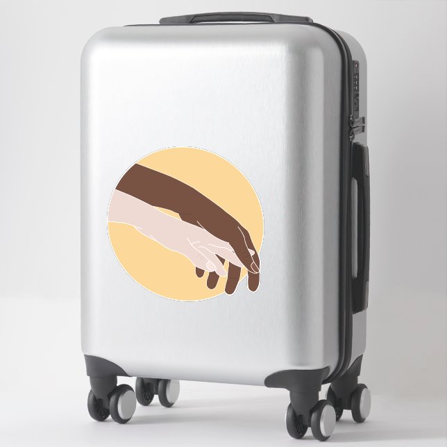 Sticker Aimer dans la diversité (Sur valise)
