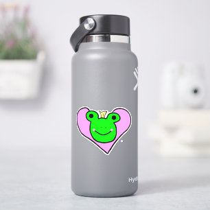 Sticker Aimer la grenouille