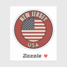 Aimez le New Jersey - Cadeau Souvenir de l'État NJ