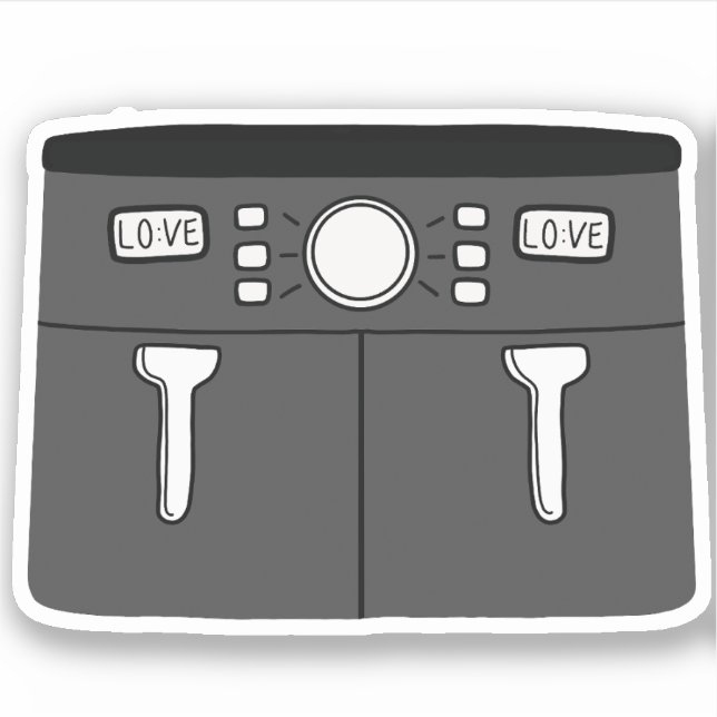 Sticker Air Fryer (Devant)
