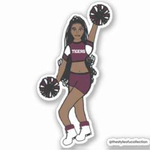 Sticker Ajouter Team Cheer Berry /White/ Black