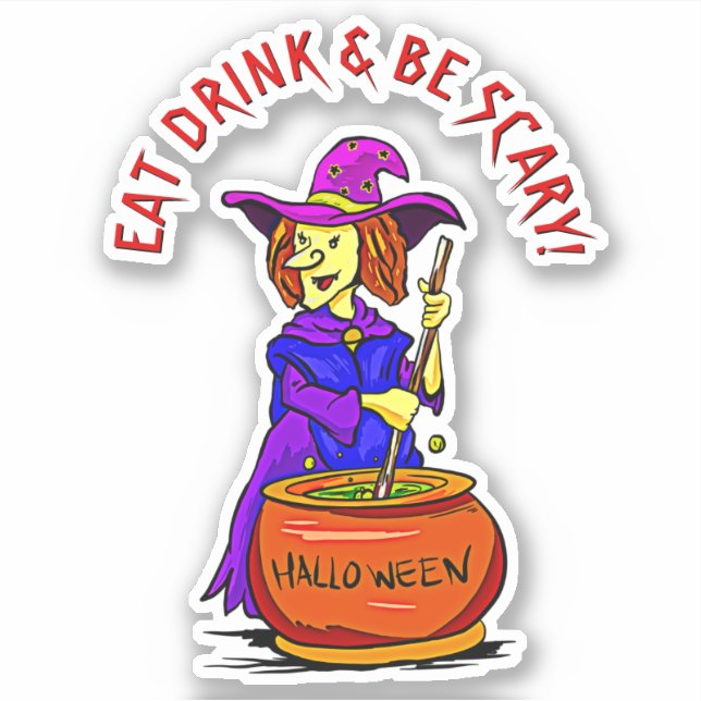 Sticker Ajouter Un Nom Texte, Manger Boire Phrase D'Effrac (Devant)