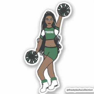 Sticker Ajouter une équipe Cheer Green /White/ Black