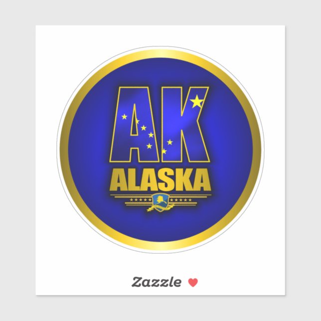 Sticker Alaska (IR) (Feuille)