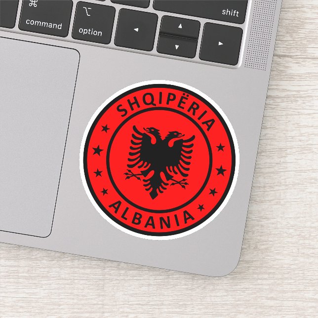 Sticker Albanie, Shqiperia (Détail)