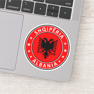 Sticker Albanie, Shqiperia