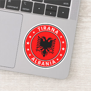 Sticker Albanie, Tirana