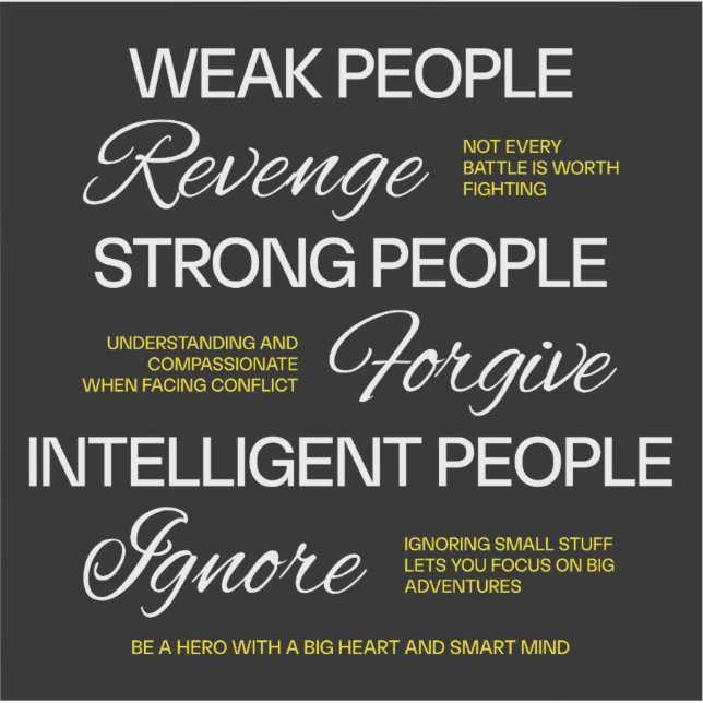 Sticker Albert Einstein Quote Minimalist Typography Wisdom (Devant)