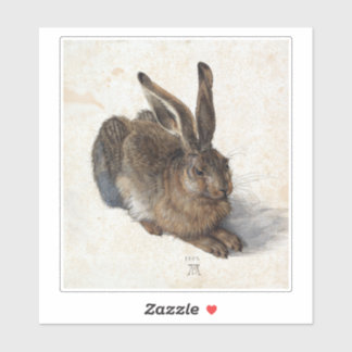 Sticker Albrecht Dürer, Young Hare, 1502
