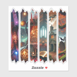 Sticker Album de découpage de ruban washi enchanté automna