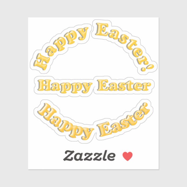 Sticker Album Scrapbooking Joyeuses Pâques (Feuille)
