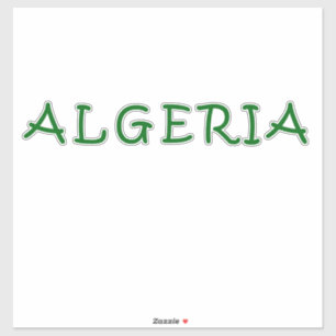 Sticker Algérie, Algérie