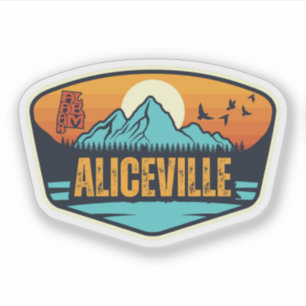 Sticker Aliceville, Alabama 
