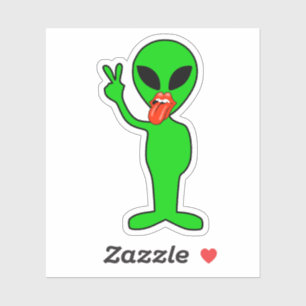 Sticker alien cool