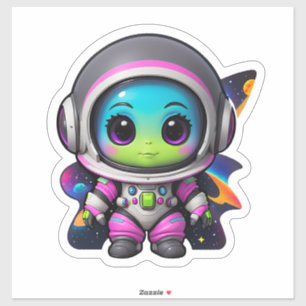 Sticker Alien de bébé