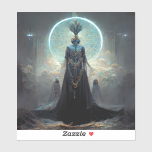 Sticker Alien Fae 3 Imaginaire Sci-Fi