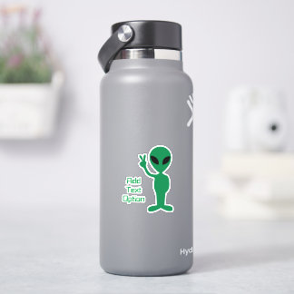 Sticker Alien - Hello Human