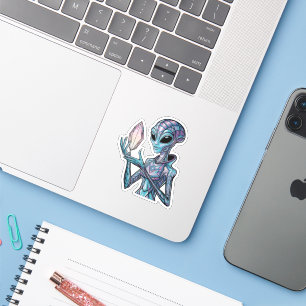 Sticker Alien Mystique