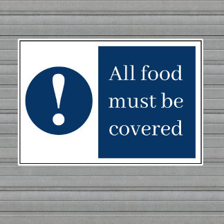 Sticker Aliments couverts