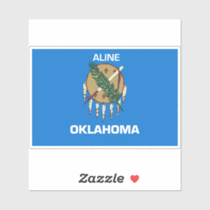 Sticker Aline Oklahoma
