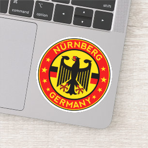 Sticker Allemagne, Nuremberg, Deutschland, Nürnberg