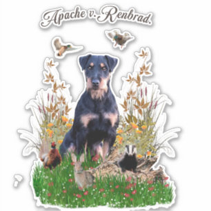 Sticker allemand Chasse Terrier (Jagdterrier)