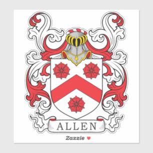 Sticker Allen Family Crest