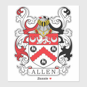 Sticker Allen Family Crest