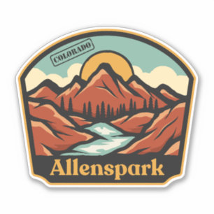 Sticker Allenspark, Colorado