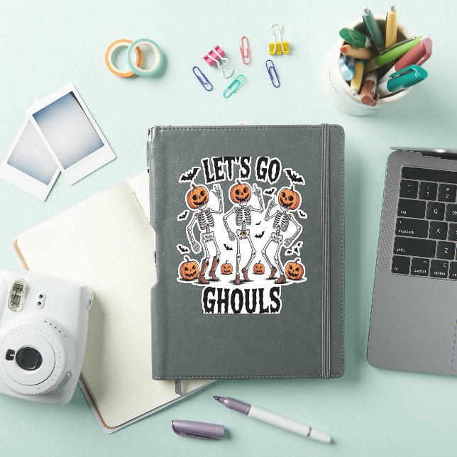 Sticker Allons dans les Gouls, Éffrayants amusants (Couverture iPad)