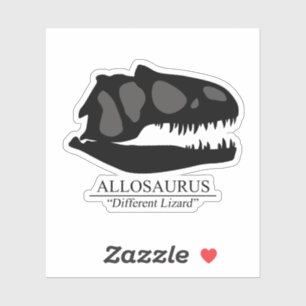 Sticker Allosaurus
