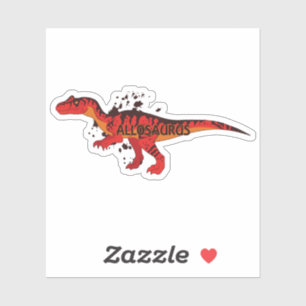 Sticker Allosaurus