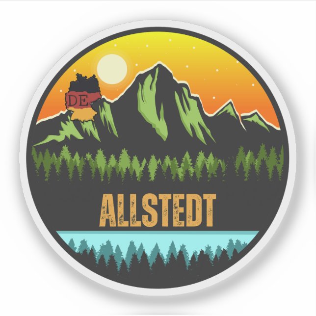Sticker Allstedt, Allemagne (Devant)