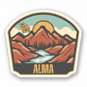 Sticker Alma, Géorgie