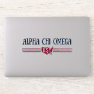 Sticker Alpha Chi Omega - Etats-Unis