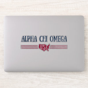 Sticker Alpha Chi Omega - USA