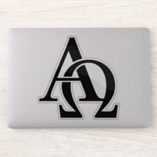 Sticker Alpha Omega