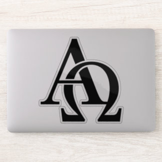 Sticker Alpha Omega