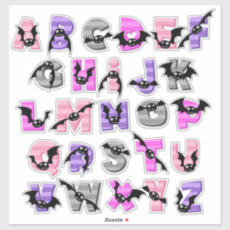 STICKER ALPHABET FOU