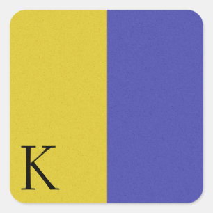 Sticker Alphabet Signal Nautique K