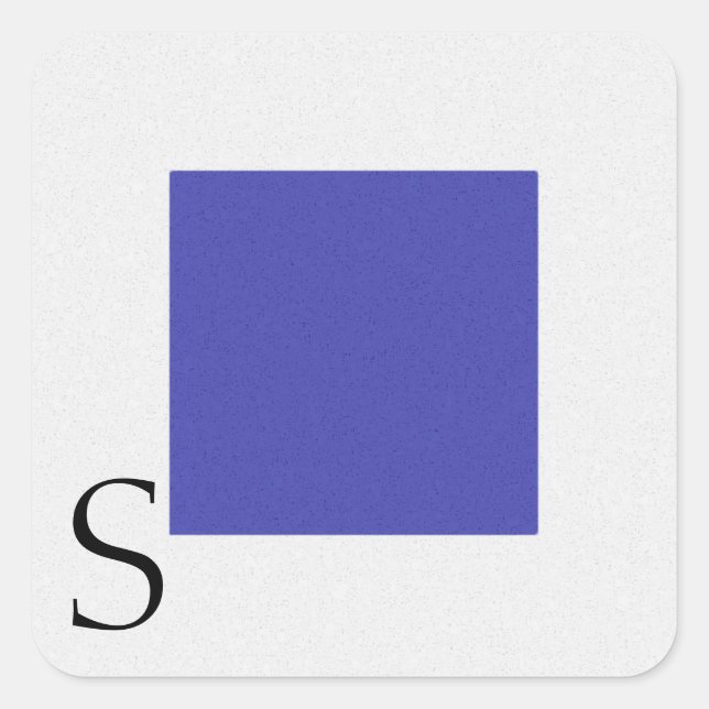 Sticker Alphabet Signal Nautique S (Devant)