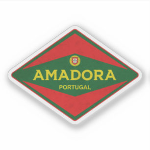 Sticker Amadora Portugal Vintage