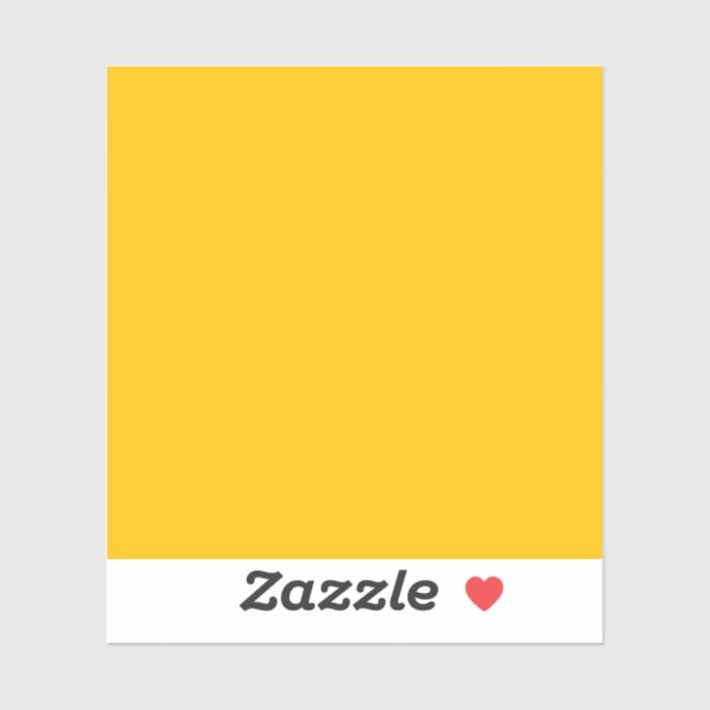 Sticker Ambre	 (couleur unie)  (Feuille)