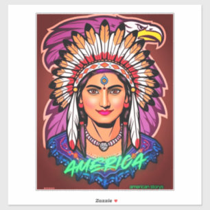 Sticker America Women