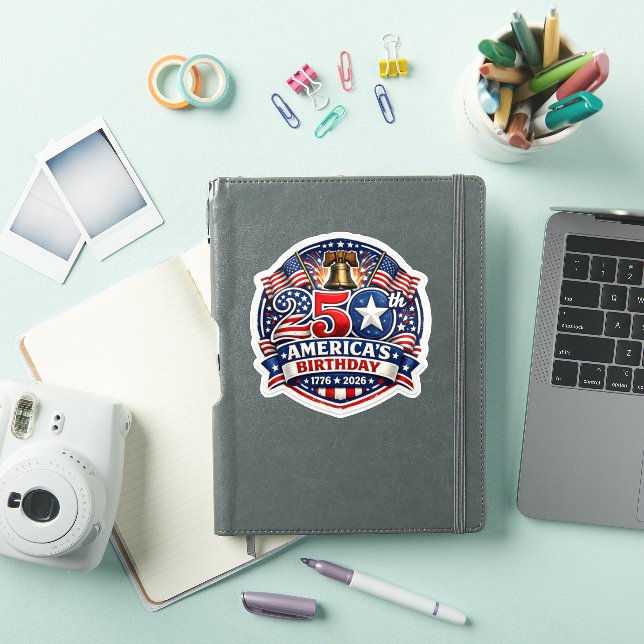 Sticker Amérique 250 (Couverture iPad)